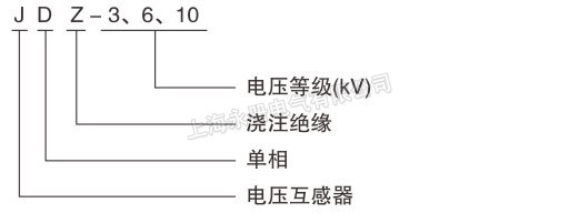 JDZ-3、6、10電壓互感器的型號(hào)含義